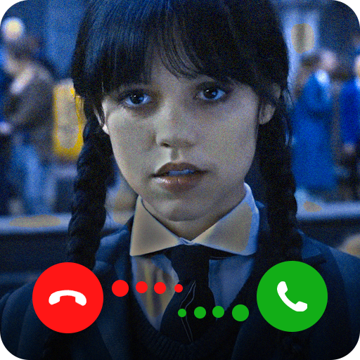 Wednesday Addams facetime call