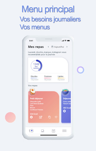 Android application Softdiet screenshort