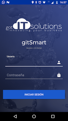 Android application gIT LogisticsMobile screenshort