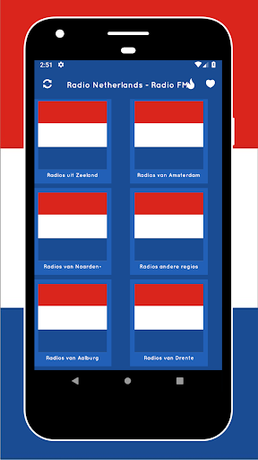 Radio Netherlands: FM Radio NL Screen 2