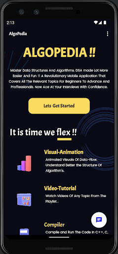 AlgoPedia Screen 2