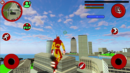 Iron Hero Superhero Fighting  APK screenshots 7