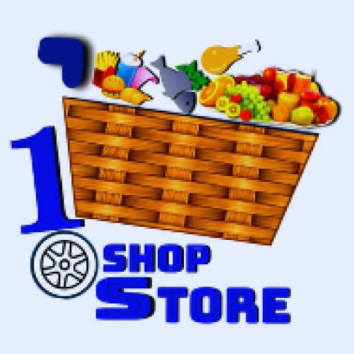 One Shop Store Grocery logo