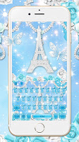 screenshot of Lux Butterfly Tower diamond Keyboard - Lux Theme