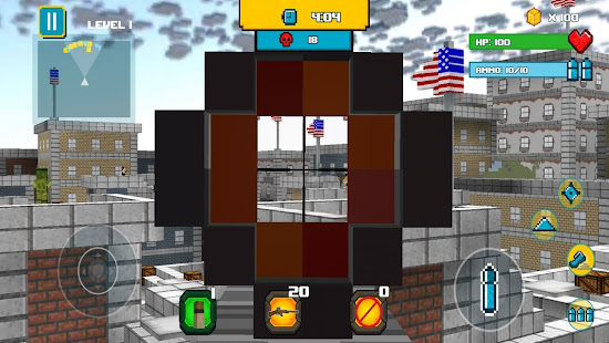 American Block Sniper Survival 107 APK screenshots 17