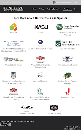 Johnny Cash Heritage Festival