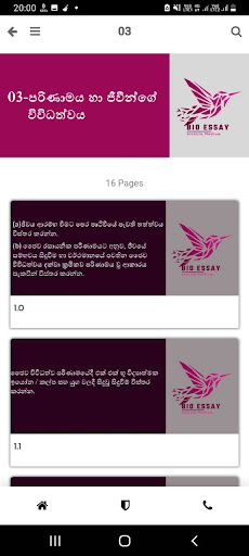 Bio Essay Screen 2