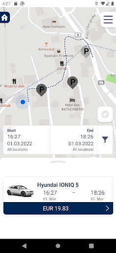 Hyundai Carsharing Screen 2