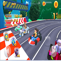 cali super karting girl - Screenshot 2