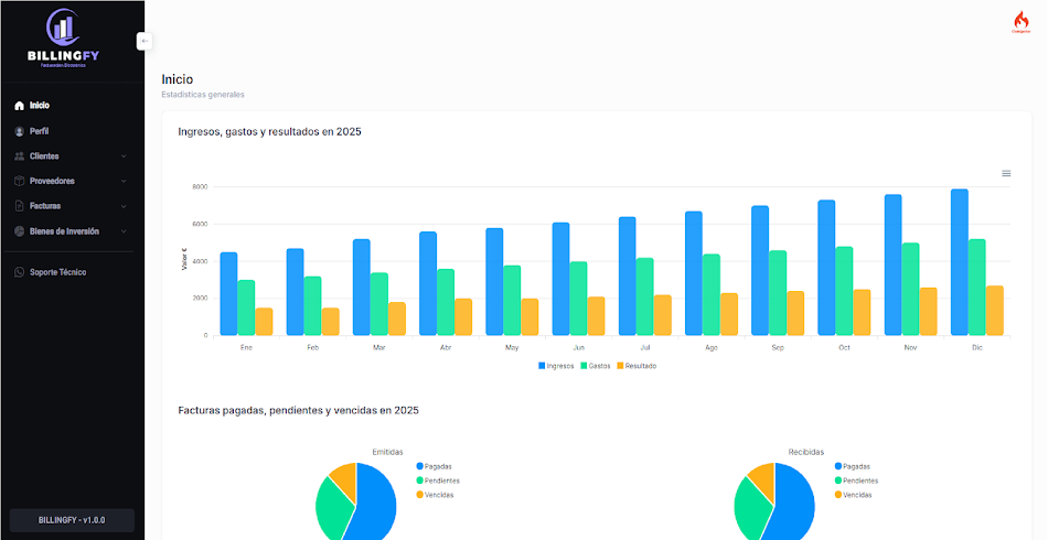 #3. BillingFy (Android) De: diPacket S.L