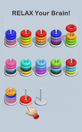 Hoops Sort Puzzle-Stack game 1.4 screenshots 23