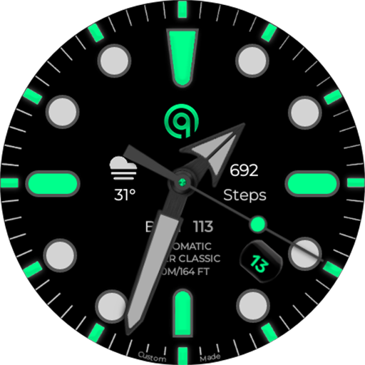 Diver Classic 9 Wear OS 4+ logo