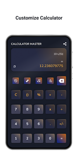 Android application Calculator Master screenshort