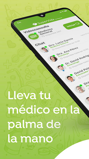 Android application SuperVida screenshort