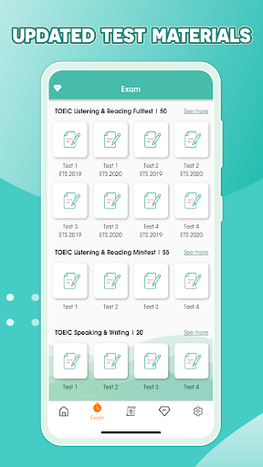 Screenshot of Migii Prep – TOEIC® L&R Test
