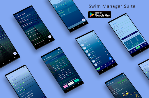 Android application Swim Manager Swimmer Edition screenshort