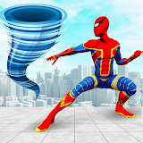 Rope Flying Hero Tornado Games icon