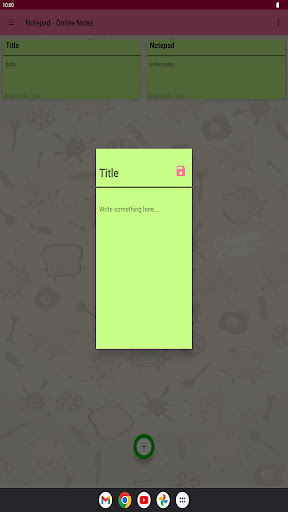 Notepad - Online Notes