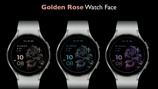 Golden Rose - Watch Face