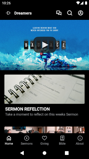 Android application Dreamer's Church screenshort