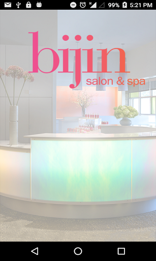 Android application Bijin Salon and Spa screenshort