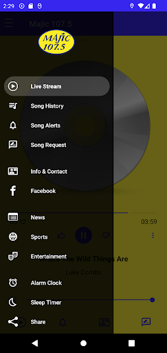 Majic 107.5 Screen 3