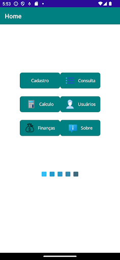 Android application Admin Hall screenshort