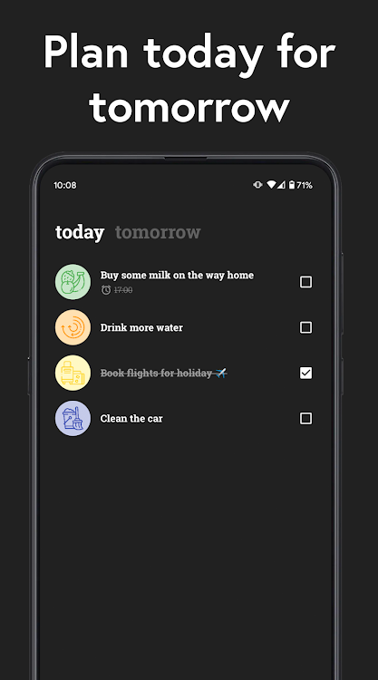 tomorrow - Minimal To-Do List - 1.5.2 - (Android)