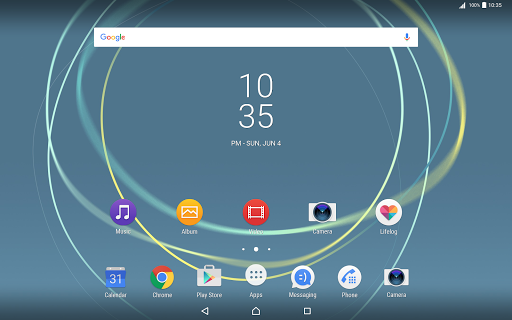 Xperia Loops Theme