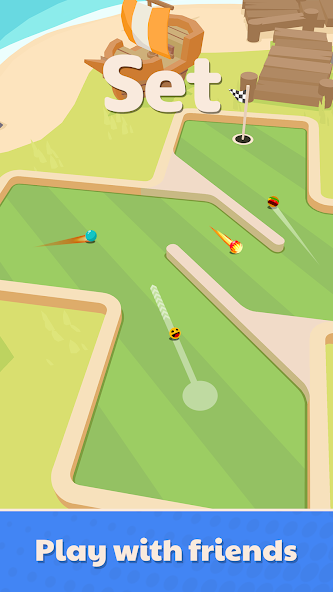 Ready Set Golf 1.5.1 APK + Mod (Unlimited money) untuk android