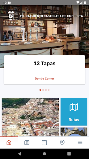 Android application Tu ayuntamiento en tu bolsillo screenshort