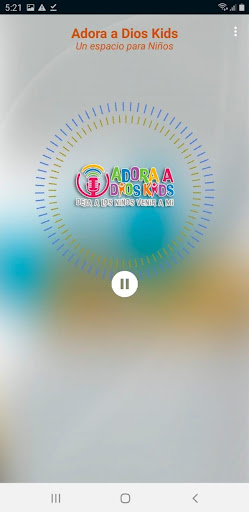 Android application Adora a Dios Kids screenshort