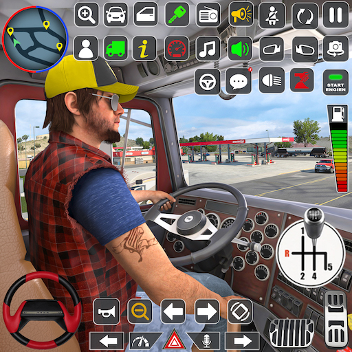 Oil Tanker Truck Driving Games logo