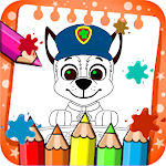 Cover Image of Download Paw coloring 2.0 APK
