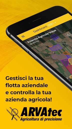 Android application ARVAmap screenshort