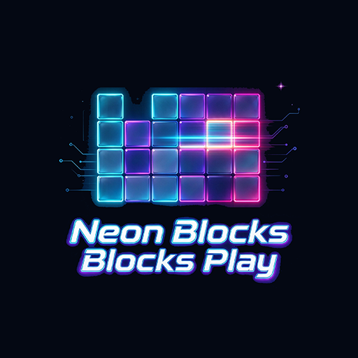 Neon Blocks Blocks Play icon