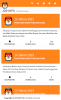 screenshot of JDIH KPU RI