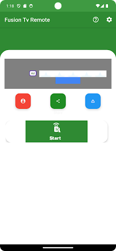 Android application Remote control for Fusion Tv screenshort