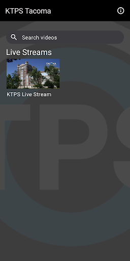Android application KTPS TV screenshort