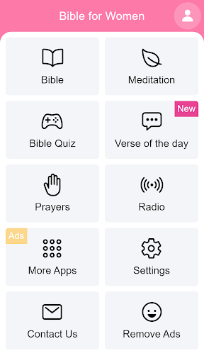 Android application Daily Bible for Women Offline screenshort
