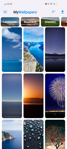 Screenshot of My Wallpapers