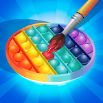 Cover Image of डाउनलोड Pop it Paint - Fidget Toys 3D 1.0.0 APK