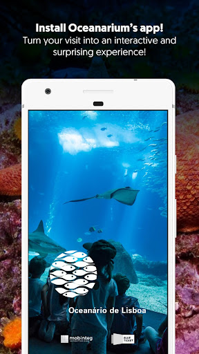 Android application Oceanário de Lisboa screenshort