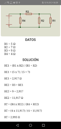 Cálculo de resistencias