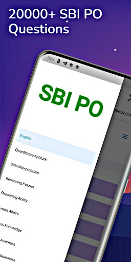 Android application SBI PO 2023 Question Bank screenshort