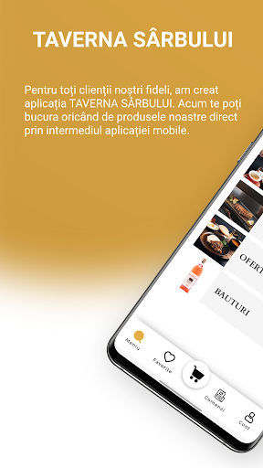 Android application Taverna Sârbului screenshort