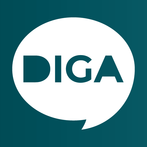DIGA – Nossa conexão Iguá logo