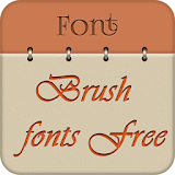 Brush Fonts Free icon