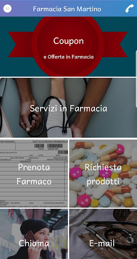 Android application Farmacia S Martino Revigliasco screenshort