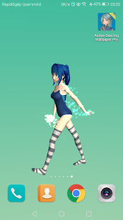 Anime Dancing Live Wallpaper Pro Captura de pantalla
